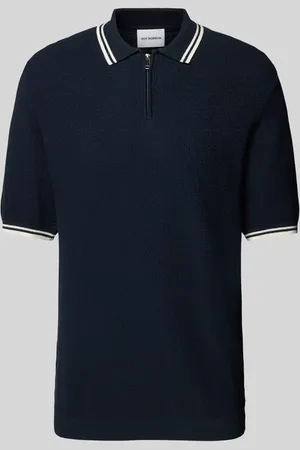 Roy Robson Poloshirt mit kurzem Reißverschluss in , Größe L