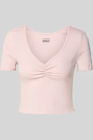 ONLY Regular Fit Crop Top aus Baumwoll-Elasthan-Mix Modell 