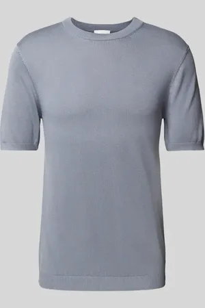 Roy Robson T-Shirt mit gerippten Abschlüssen in , Größe L