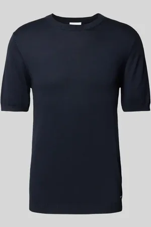 Roy Robson T-Shirt mit gerippten Abschlüssen in , Größe L