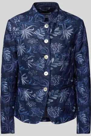 White Label Leinenblazer mit Stehkragen in , Größe 36