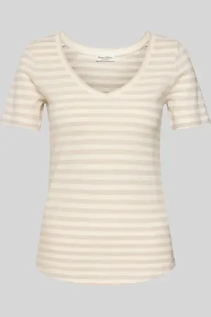 Marc O’ Polo Regular Fit T-Shirt aus Slub Jersey in , Größe L
