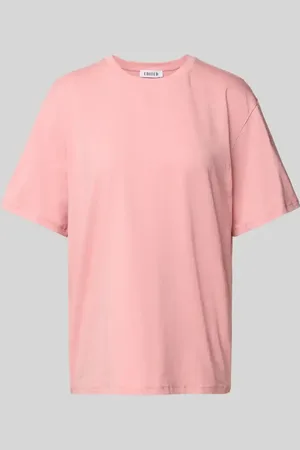 EDITED the label T-Shirt mit geripptem Rundhalsausschnitt Modell 