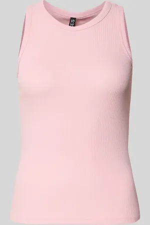 Pieces® Regular Fit Tank Top in Rippoptik Modell 