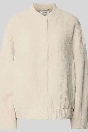 EDITED the label Jacke mit verdeckter Knopfleiste Modell 