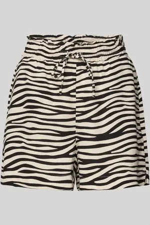 VERO MODA Loose Fit Shorts aus Viskose-Leinen-Mix Modell 