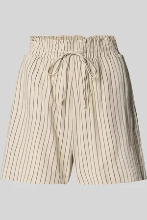 VERO MODA Loose Fit Shorts aus Viskose-Leinen-Mix Modell 