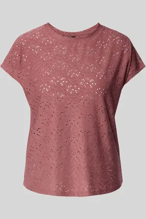 ONLY Regular Fit T-Shirt mit Ausbrenner-Effekt Modell 