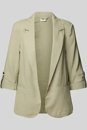 ONLY Loose Fit Blazer aus Viskose-Leinen-Mix Modell 