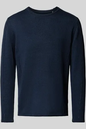 Gabba Strickpullover mit gerippten Abschlüssen in , Größe L