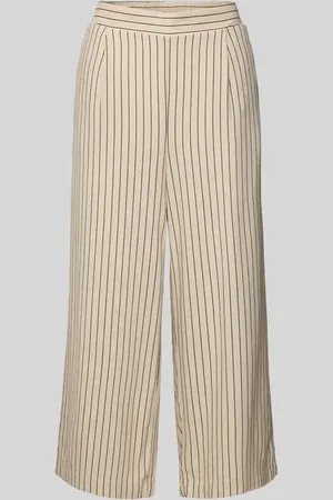VERO MODA Loose Fit Culotte aus Viskose-Leinen-Mix Modell 