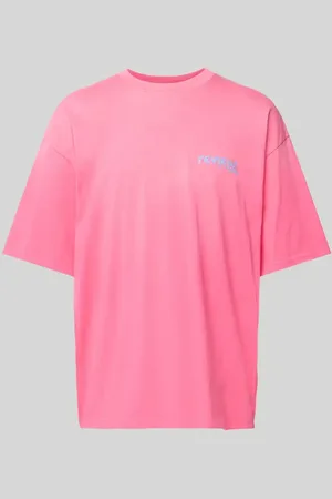 Review T-Shirt mit Label-Print in , Größe L