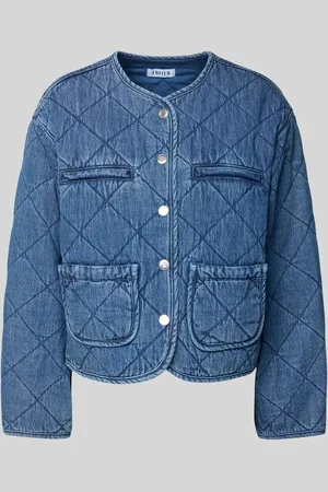 EDITED the label Steppjacke mit Druckknopfverschluss Modell 