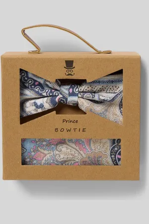 Prince BOWTIE Fliege und Einstecktuch im Set in , Größe 1