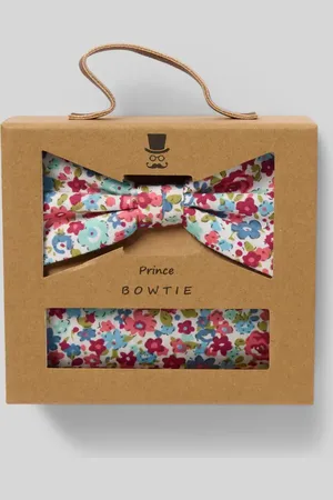 Prince BOWTIE Fliege und Einstecktuch im Set in , Größe 1
