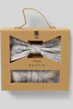 Prince BOWTIE Fliege und Einstecktuch im Set in , Größe 1