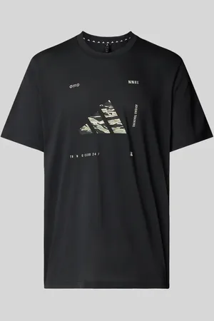 adidas T-Shirt mit Label-Print in , Größe L