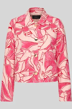 QS by s.Oliver Regular Fit Kurzblazer aus reiner Baumwolle in , Größe 34