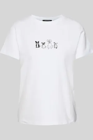 Comma, T-Shirt mit Motiv-Print in , Größe 36