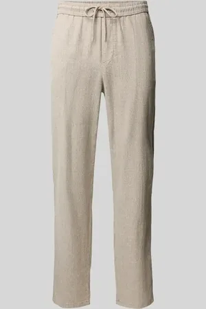 Only & Sons Loose Fit Leinenhose mit Strukturmuster Modell 