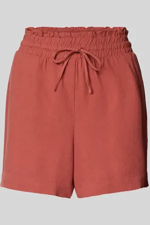 VERO MODA Loose Fit Shorts aus Viskose-Leinen-Mix Modell 