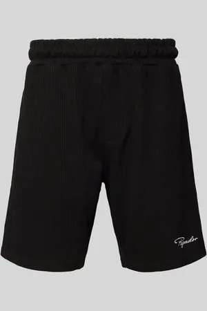 Pegador Sweatshorts mit Logo-Stitching und Eingrifftaschen in , Größe L