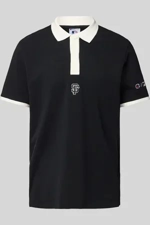 Champion Poloshirt mit Label-Stitching in , Größe L
