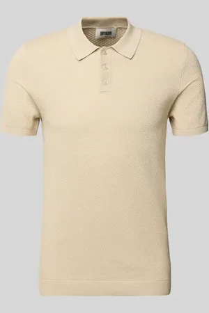 Drykorn Slim Fit Poloshirt mit Strukturmuster Modell 