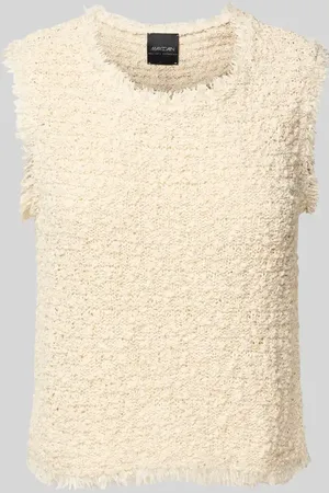 Marc Cain Tanktop mit Strick-Optik in , Größe 34