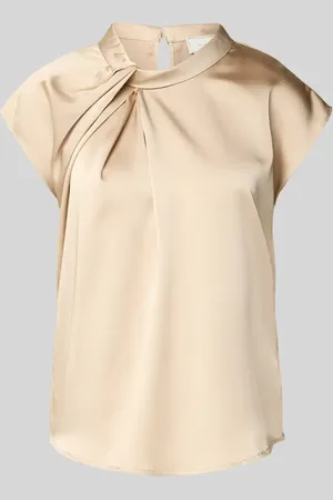 Neo Noir Blusenshirt aus Satin mit Knotendetail Modell 