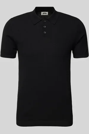 Drykorn Slim Fit Poloshirt mit Strukturmuster Modell 