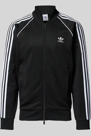 adidas Sweatjacke mit Stehkragen in , Größe L