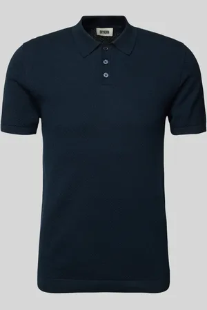 Drykorn Slim Fit Poloshirt mit Strukturmuster Modell 