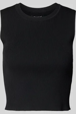 ONLY Slim Fit Crop Top aus Viskose-Mix Modell 