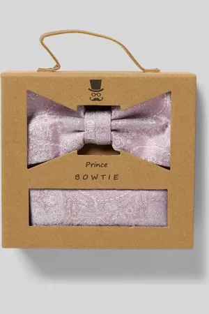 Prince BOWTIE Fliege und Einstecktuch im Set in , Größe 1