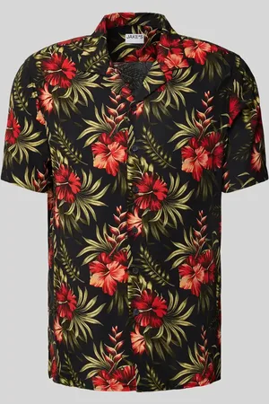 Jake*s Slim Fit Freizeithemd 7487957 in , Größe L