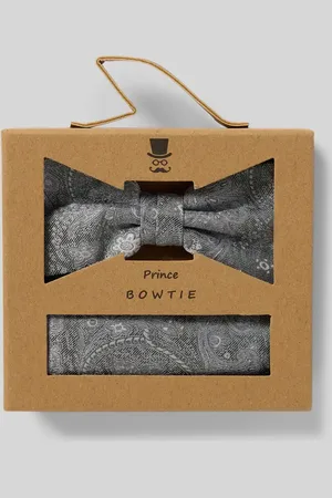 Prince BOWTIE Fliege und Einstecktuch im Set in , Größe 1