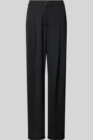 Ralph Lauren Wide Leg Bundfaltenhose mit Eingrifftaschen Modell 
