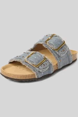 Geox Slides in Denim-Optik Modell 