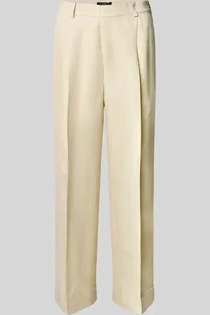 Ralph Lauren Straight Leg Leinenhose mit verkürztem Schnitt Modell 