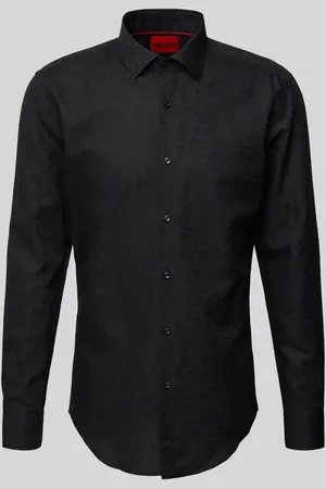 HUGO BOSS Slim Fit Business-Hemd mit Kentkragen Modell 
