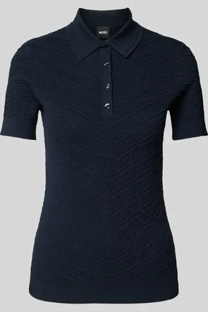 HUGO BOSS Poloshirt mit kurzer Knopfleiste Modell 