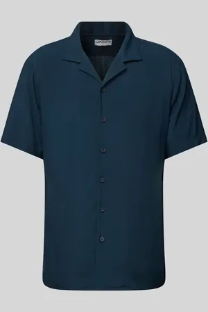 Jake*s Slim Fit Freizeithemd mit kurzem Arm in , Größe L