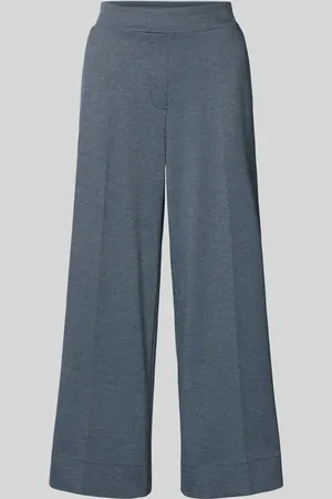 Opus Wide Leg Stoffhose mit elastischem Bund Modell 