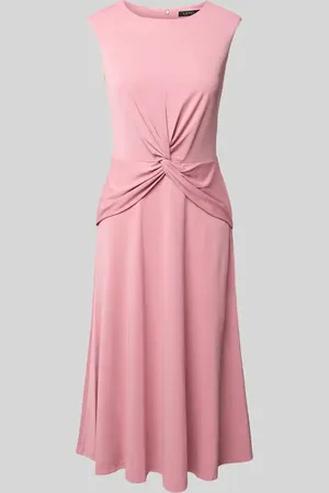 Ralph Lauren Midikleid mit Knotendetail Modell 