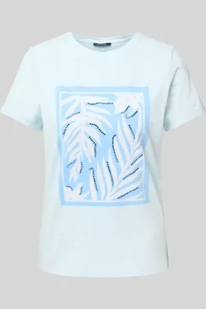 Comma, T-Shirt mit Motiv-Print in , Größe 36