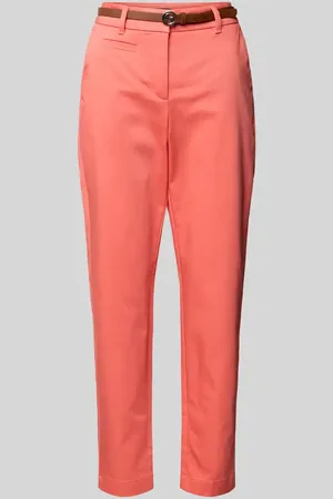 Comma, Regular Fit Stoffhose mit Gürtel in , Größe 40