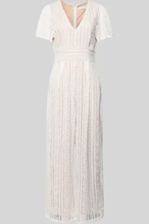Apricot Jumpsuit mit V-Ausschnitt in , Größe L