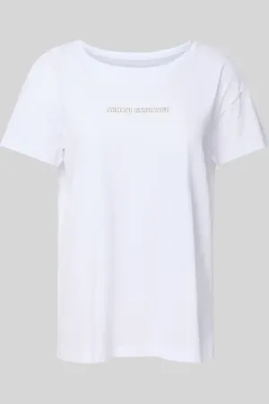 Armani Exchange T-Shirt mit Label-Detail in , Größe L