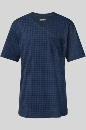 Schiesser Pyjama mit V-Ausschnitt in , Größe 48